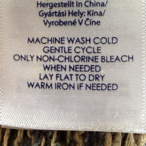 Chaps by Ralph Lauren Tribal Blanket Cardigan Sweater Sz L Womens Cotton Blend - Picture 11 of 11